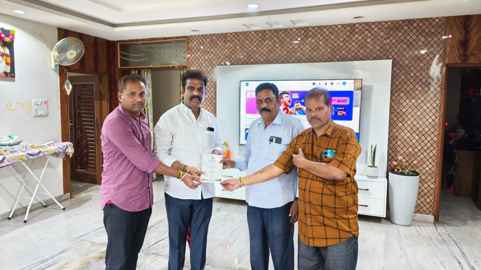 Communtiy Vulnurable Familes Selected By Community Incharges, R K Function Hall