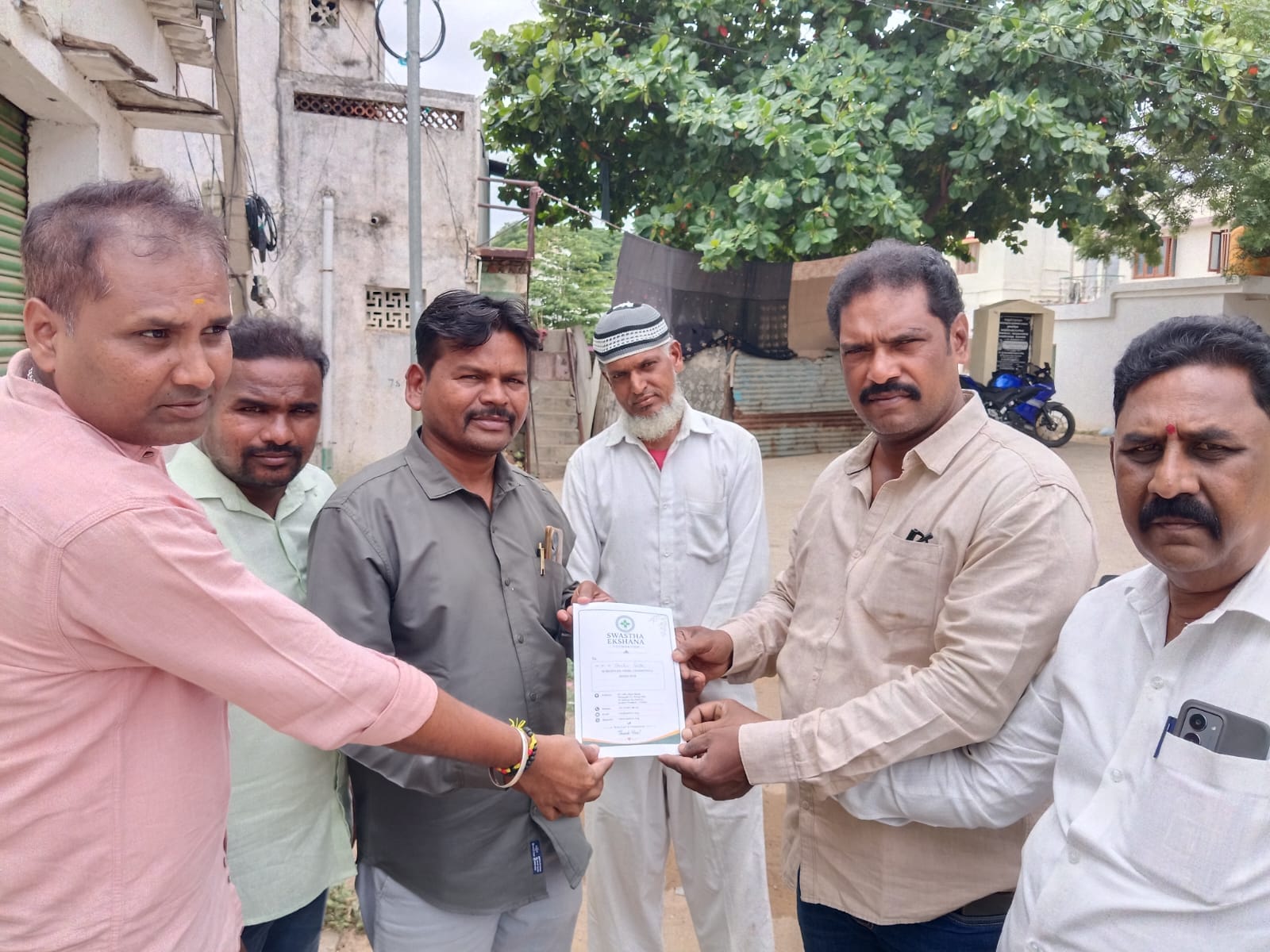 Communtiy Vulnurable Familes Selected By Community Incharges, R K Function Hall