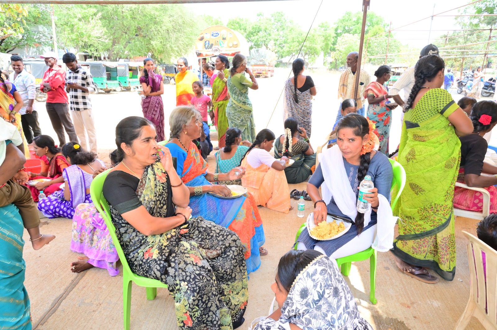 Shri Gowri/Ganesha Festival Grocery and Saree Distribution to Vulnurable Women